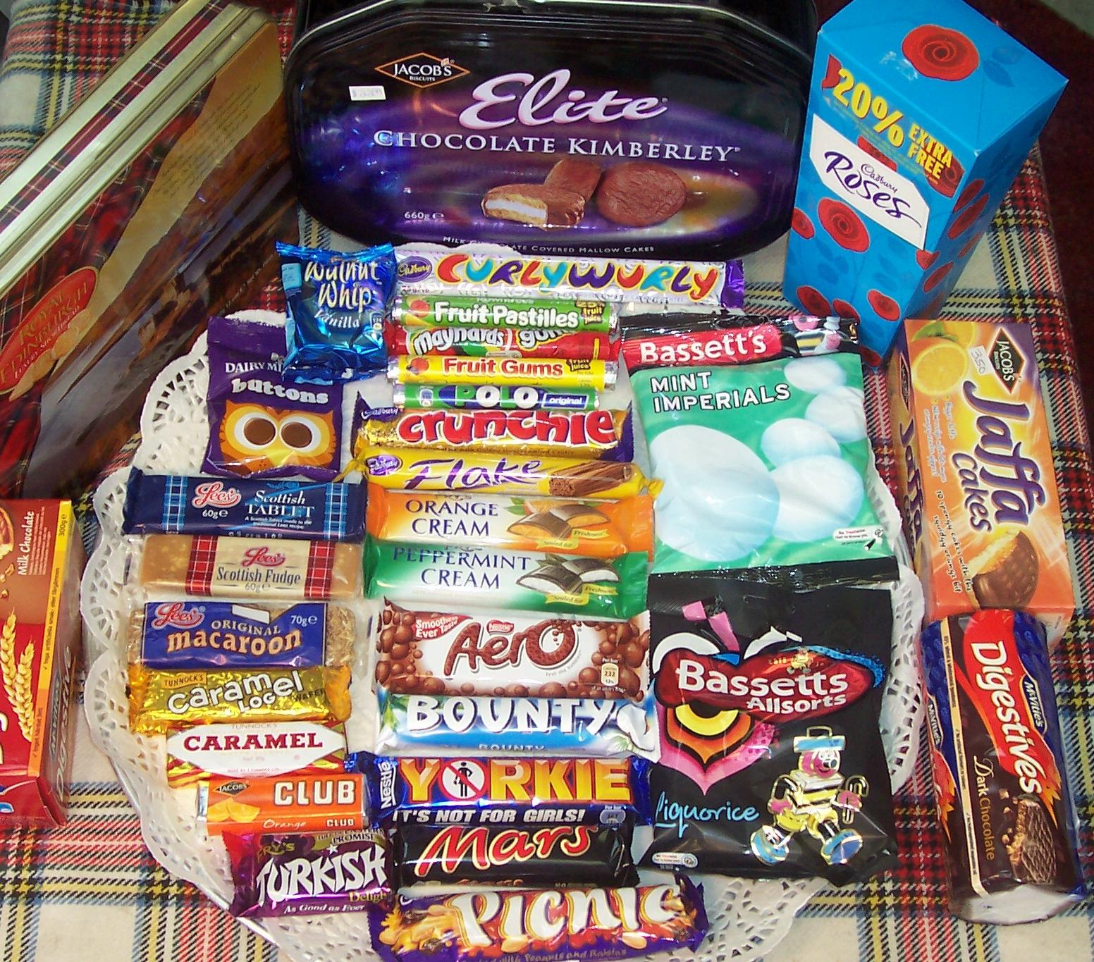 British sweets & chocolates